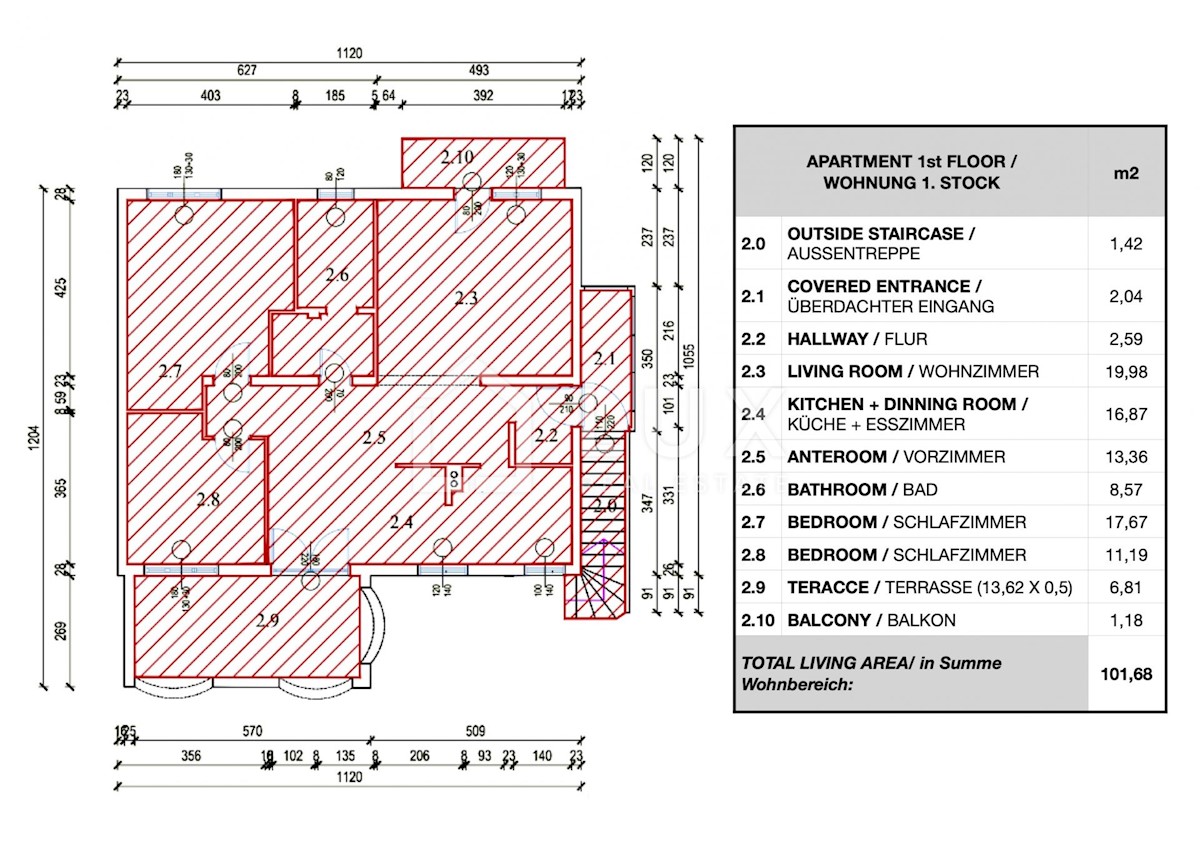 Flat For sale - ISTARSKA PULA