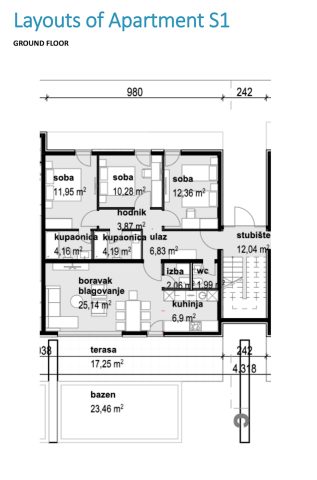 Apartma Naprodaj - Zadarska Privlaka - foto 3/14