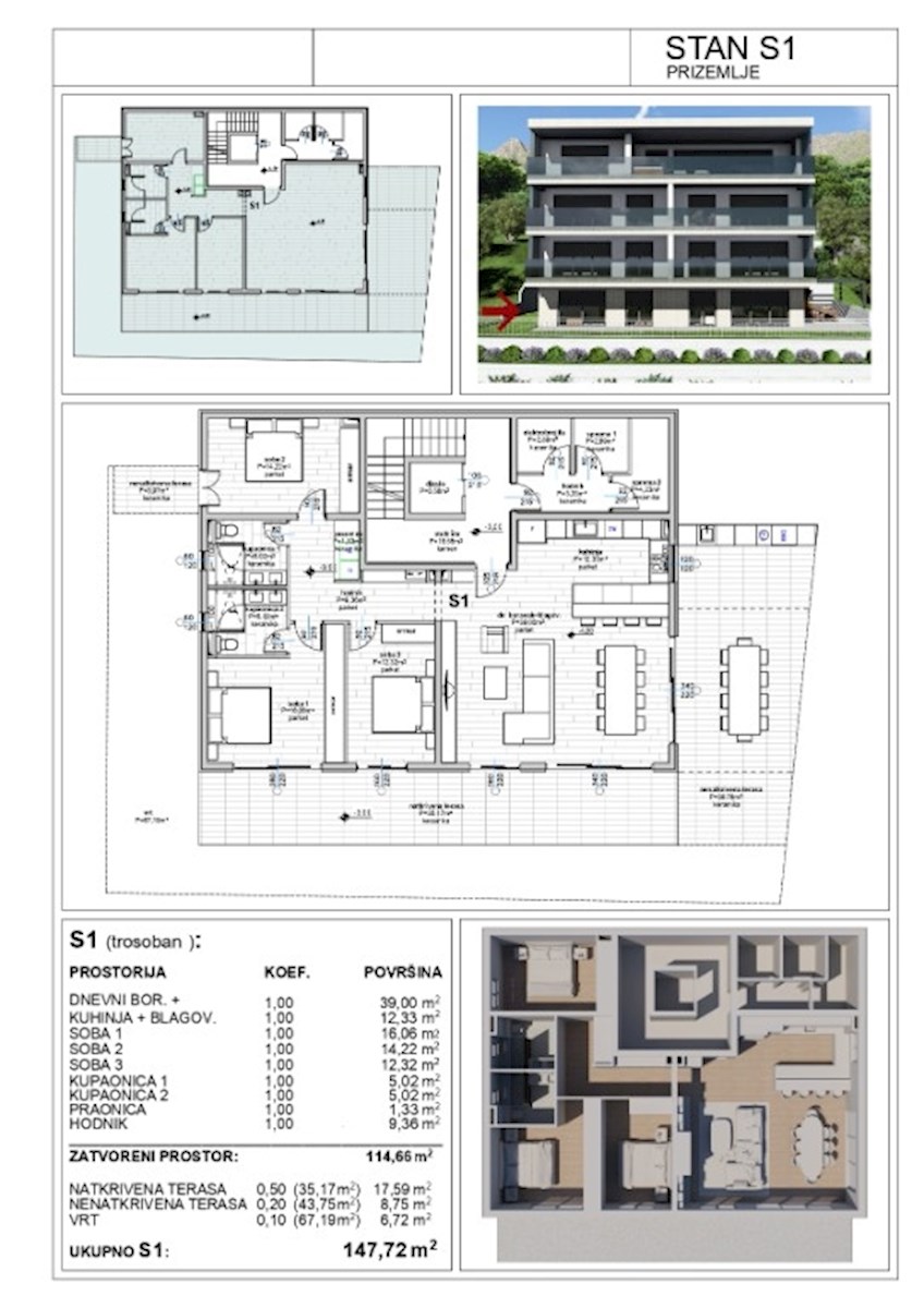 Flat For sale - SPLITSKO-DALMATINSKA Makarska