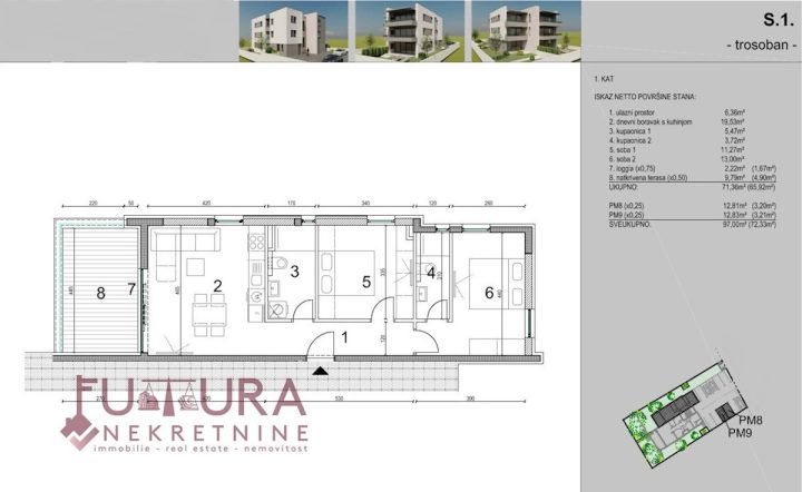 Flat For sale - Ličko-senjska Novalja - foto 2/2
