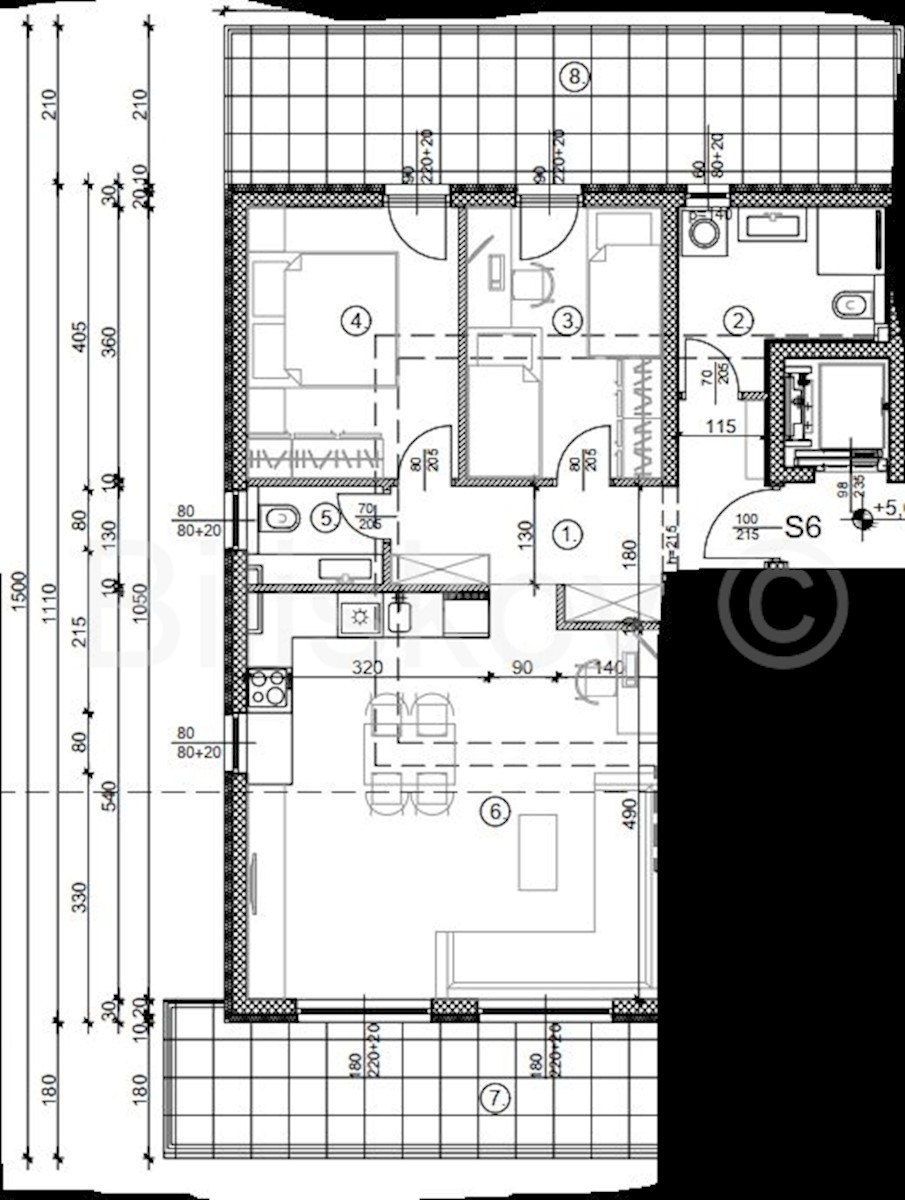 Appartamento In vendita - SPLITSKO-DALMATINSKA KAŠTELA