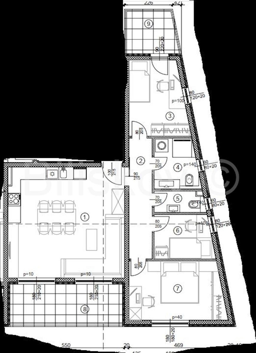 Apartmán Na prodej - SPLITSKO-DALMATINSKA KAŠTELA