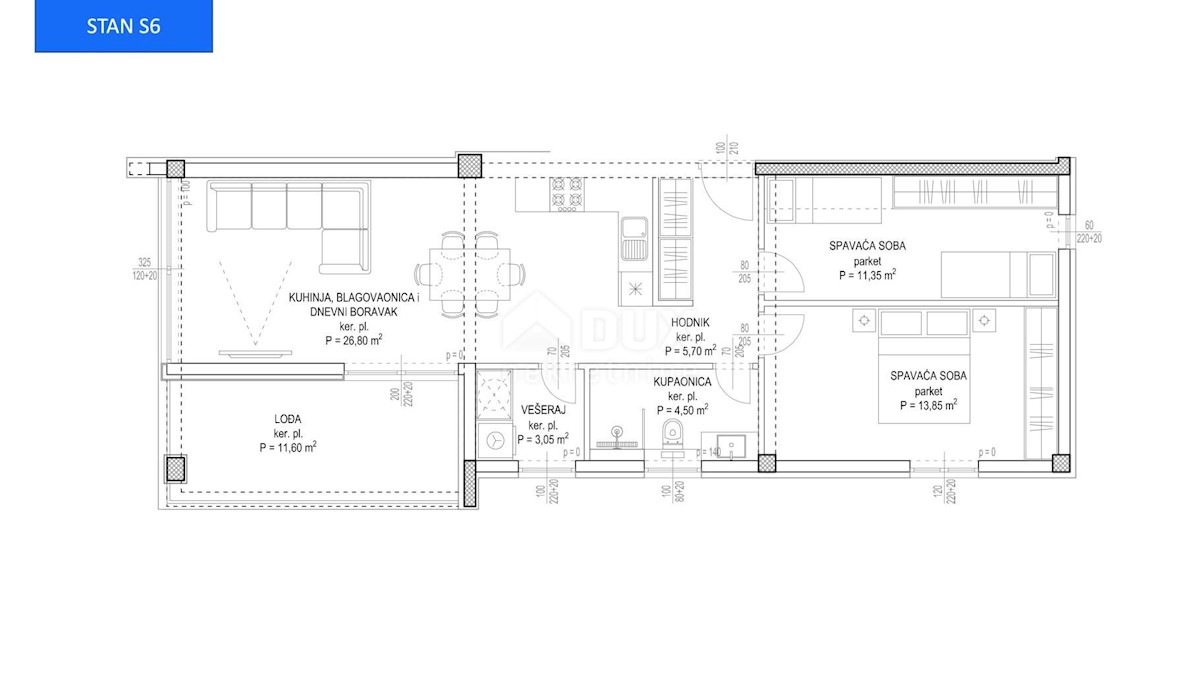 Appartement À vendre - ZADARSKA ZADAR