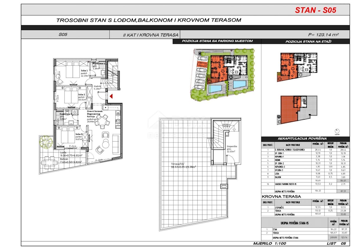 Apartmán Na predaj - ZADARSKA SUKOŠAN