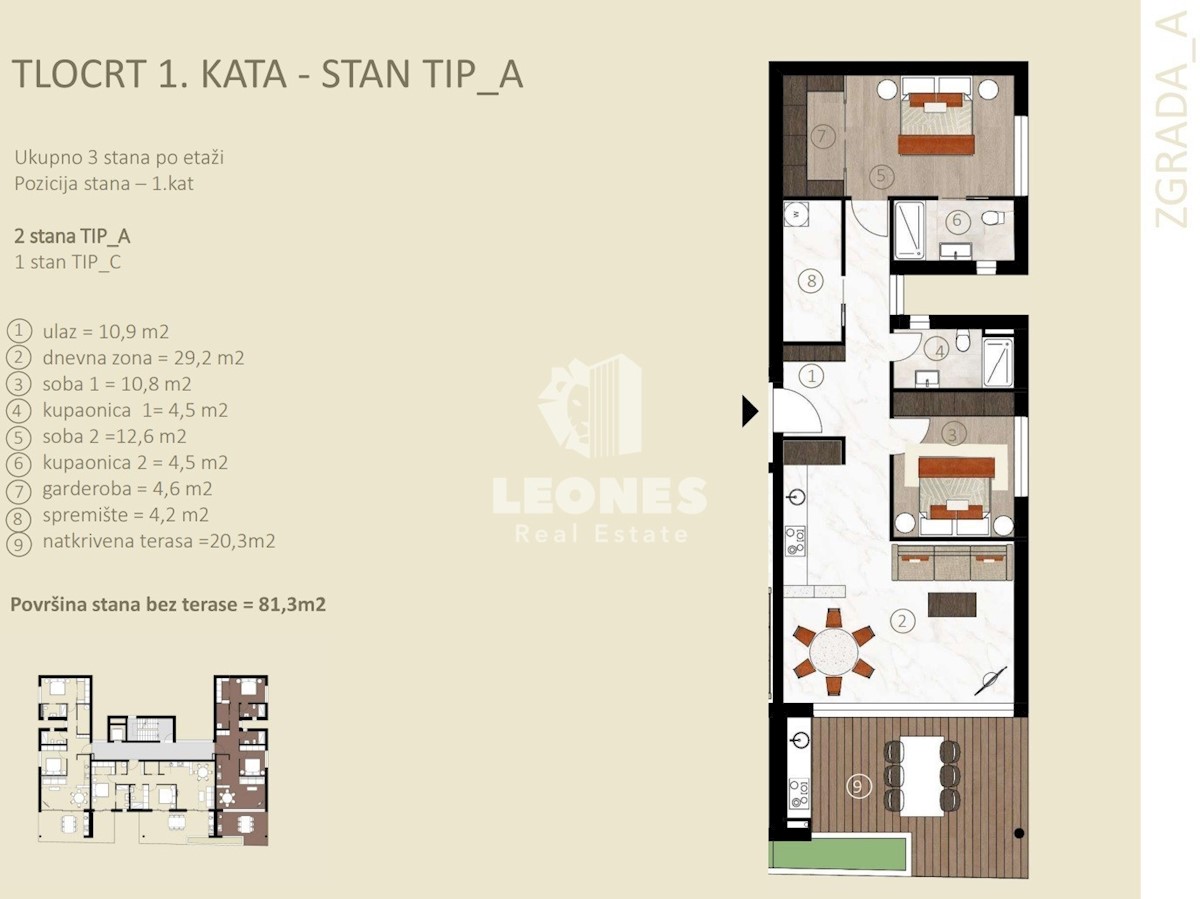 Flat For sale - ISTARSKA NOVIGRAD