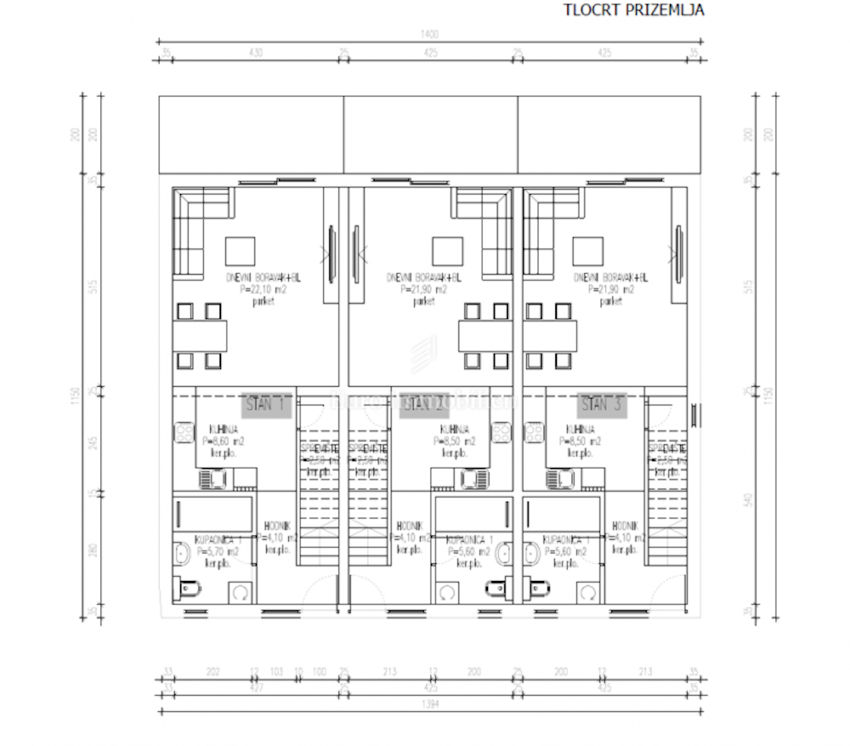 Flat For sale - ZADARSKA PAŠMAN