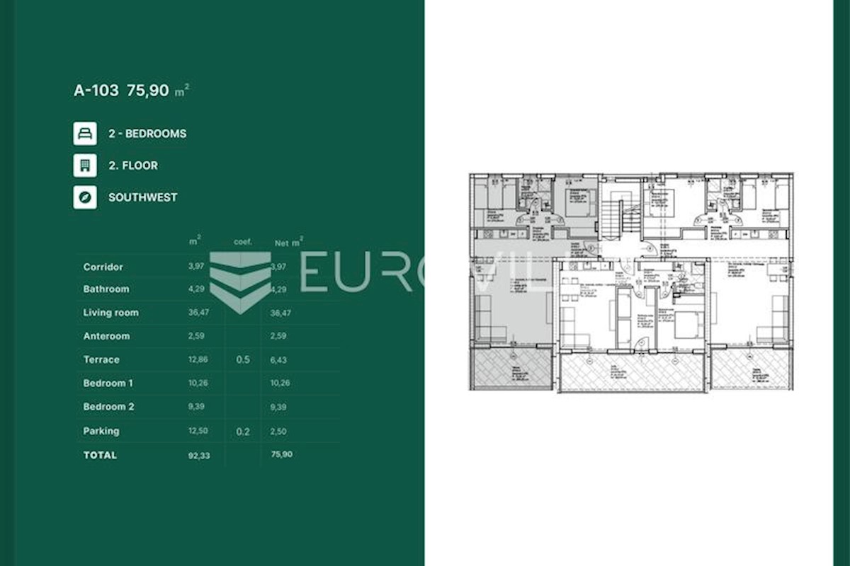 Apartment Zu verkaufen - ZADARSKA PRIVLAKA