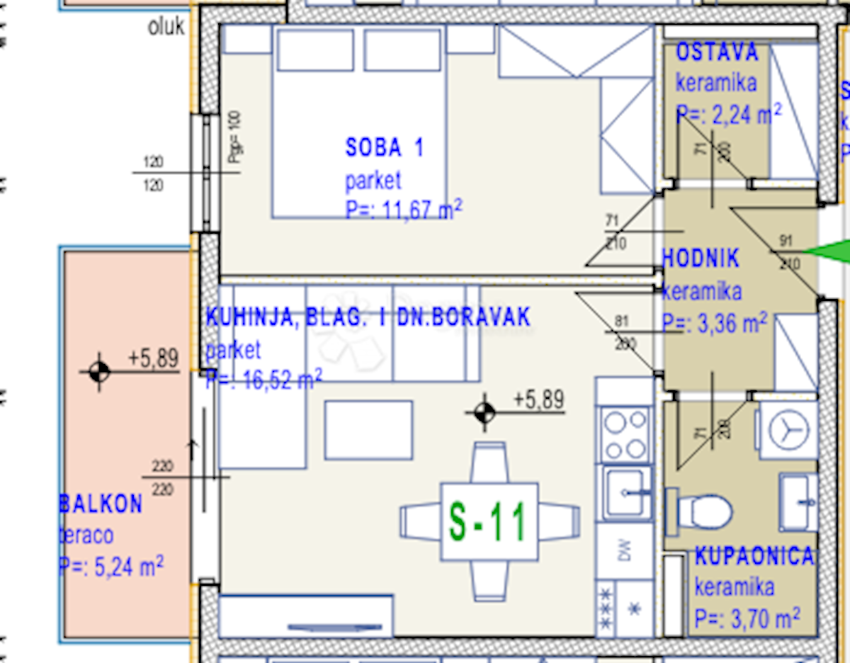 Apartma Na predaj - SPLITSKO-DALMATINSKA SEGET