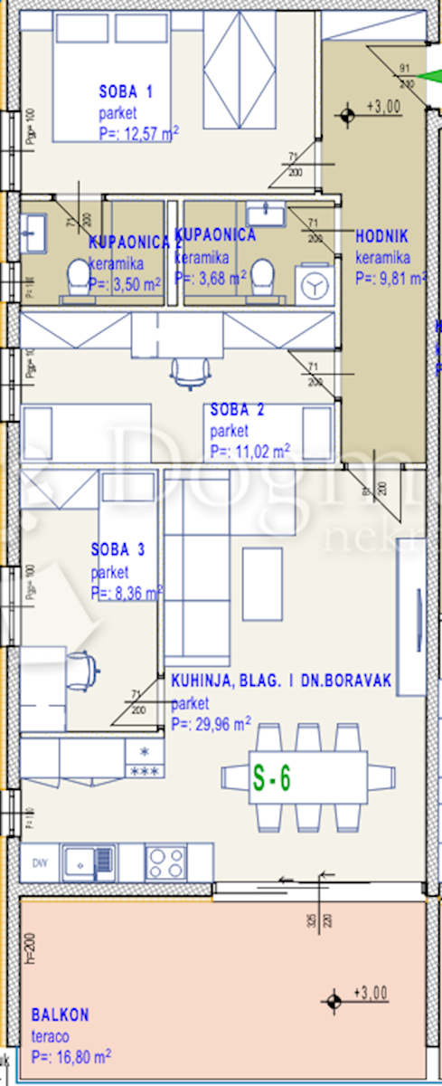 Appartement À vendre - SPLITSKO-DALMATINSKA SEGET