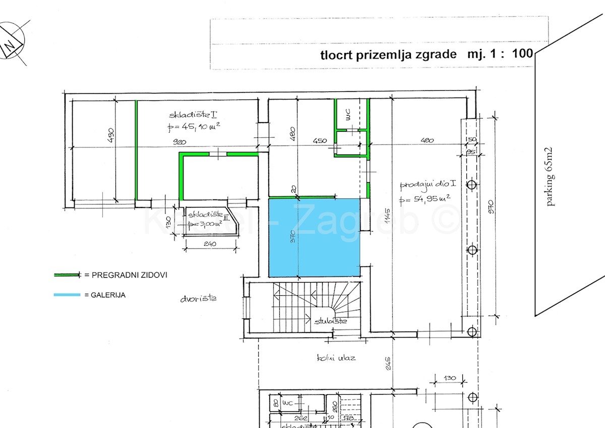 Business premises For rent - KARLOVAČKA KARLOVAC