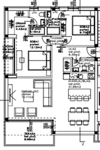 Apartment Zu verkaufen - Zadarska Sukošan - foto 4/5