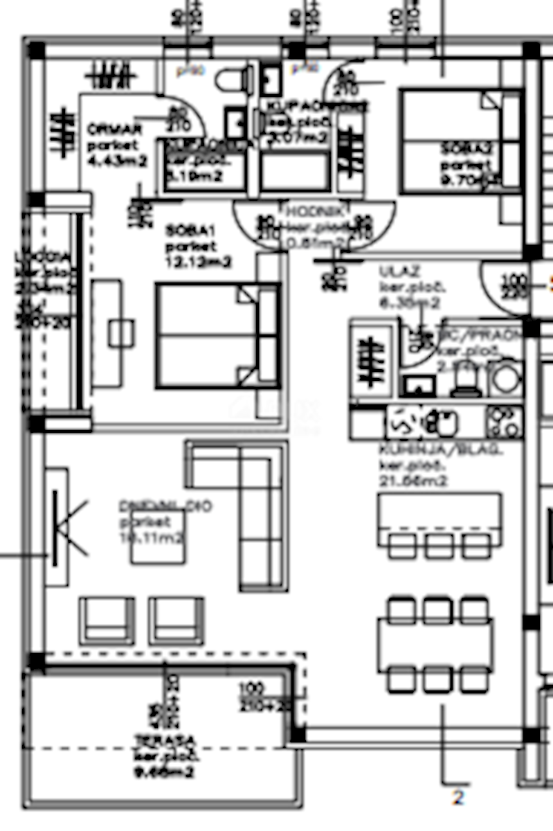Apartmán Na prodej - ZADARSKA SUKOŠAN