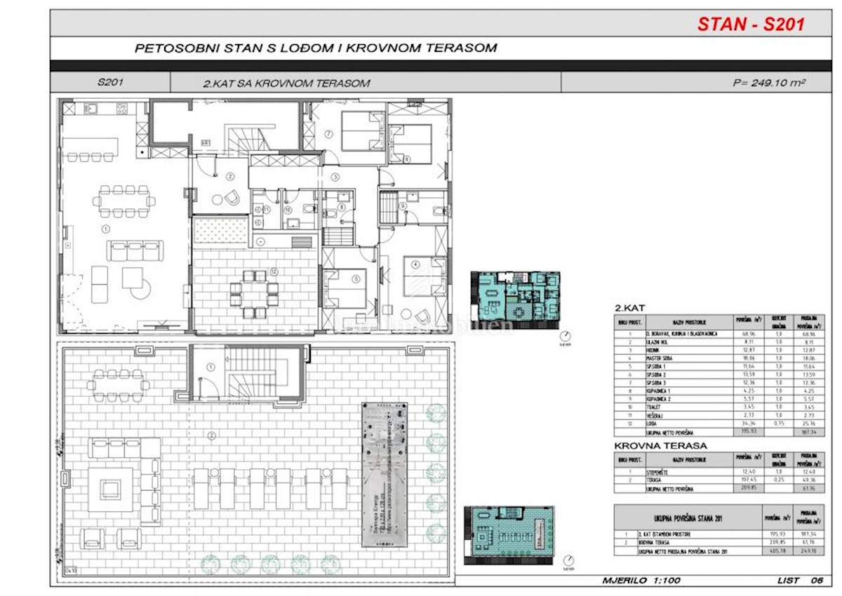 Apartmán Na prodej - ZADARSKA SUKOŠAN