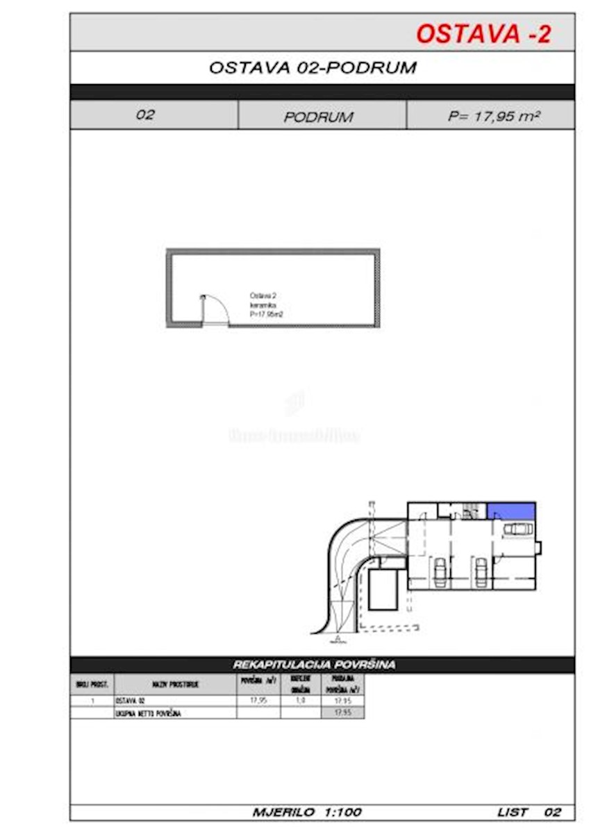 Apartmán Na prodej - ZADARSKA SUKOŠAN