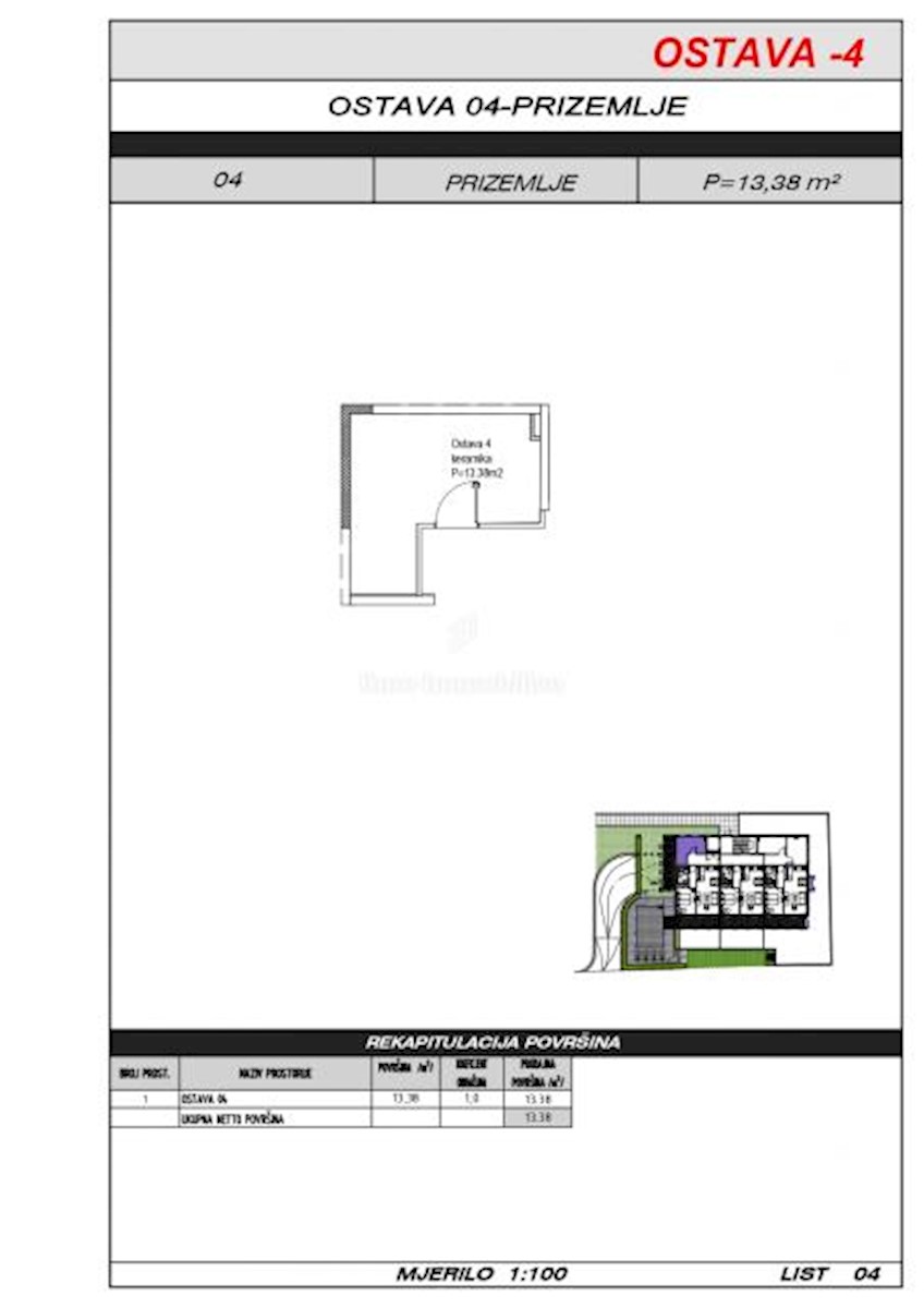 Apartmán Na prodej - ZADARSKA SUKOŠAN