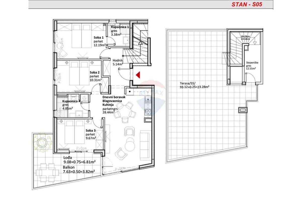 Flat For sale - ZADARSKA SUKOŠAN