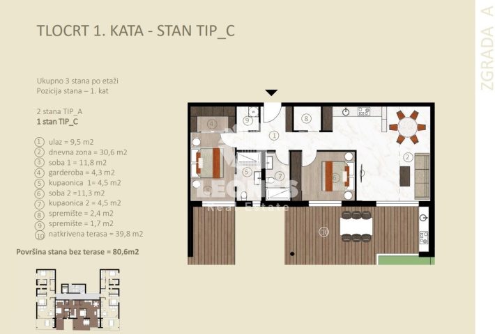 Flat For sale - Istarska Novigrad - foto 2/10
