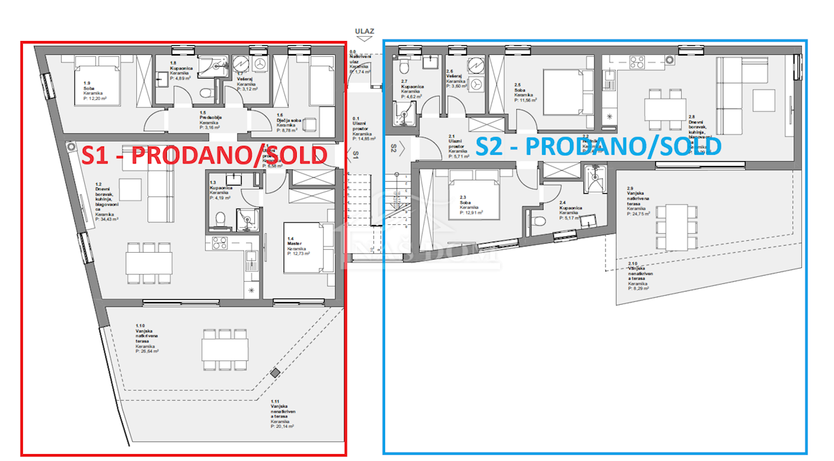 Apartmán Na prodej - ŠIBENSKO-KNINSKA VODICE