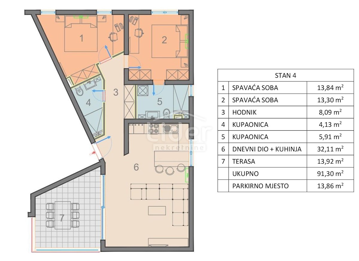 Apartmán Na prodej - ZADARSKA PAG