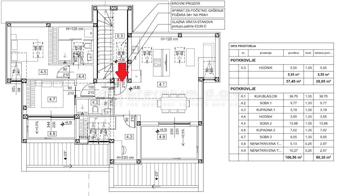 Apartmán Na predaj - Primorsko-goranska Crikvenica