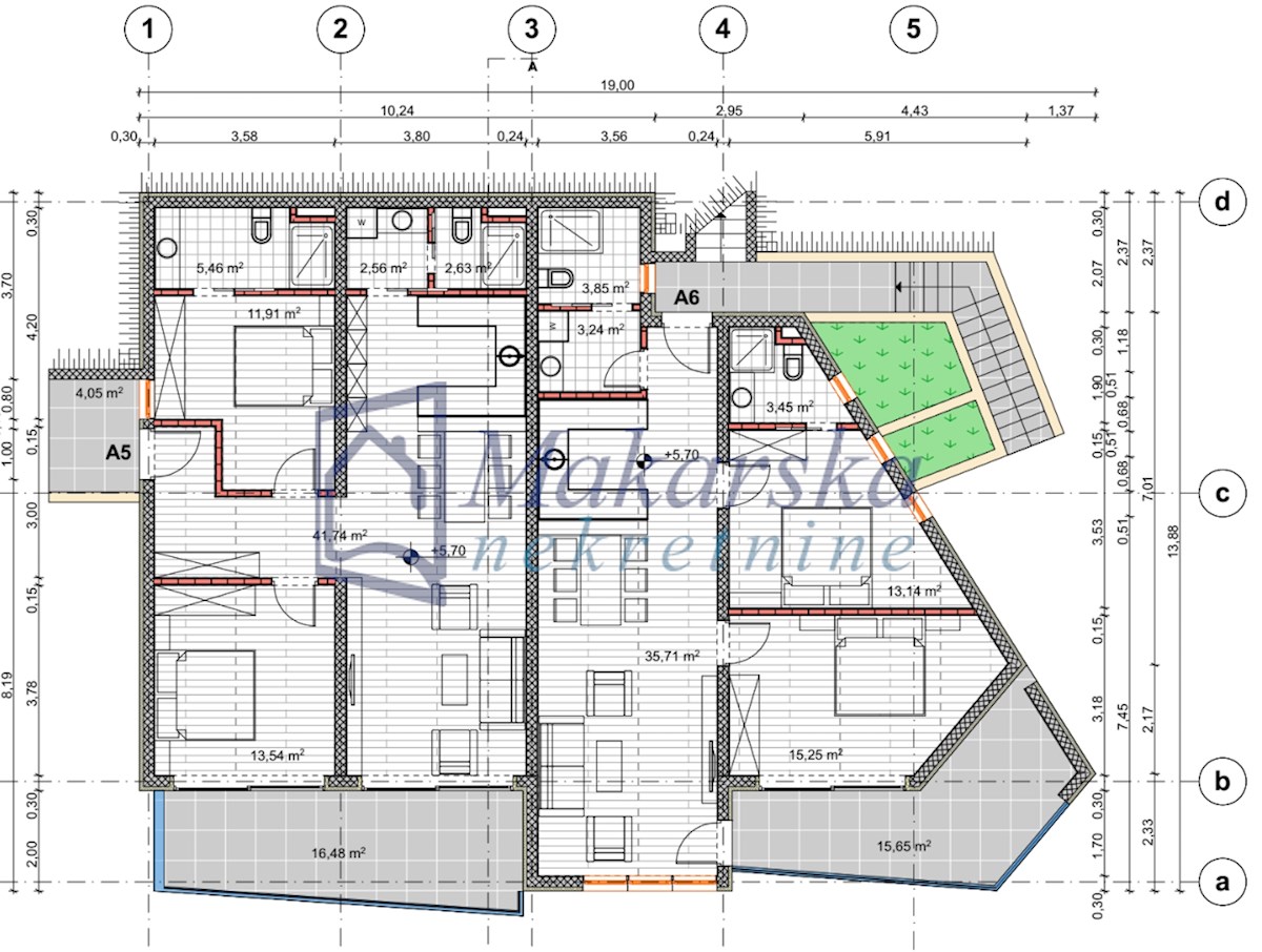 Flat For sale - SPLITSKO-DALMATINSKA MAKARSKA
