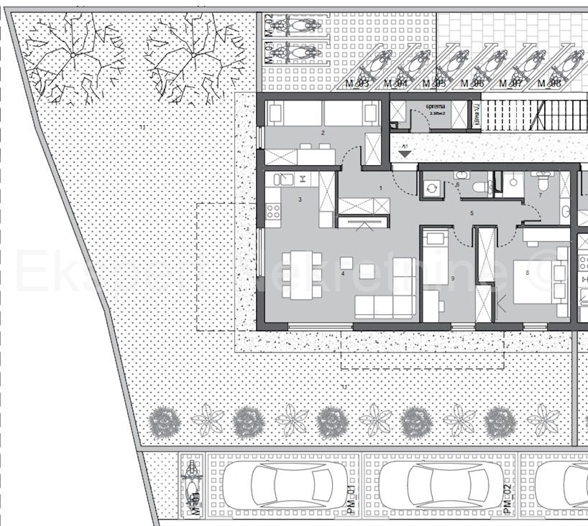 Appartamento In vendita - SPLITSKO-DALMATINSKA KAŠTELA