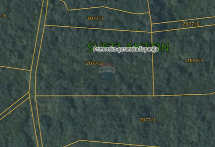 Pozemek na prodej 4284 m² – Malinska