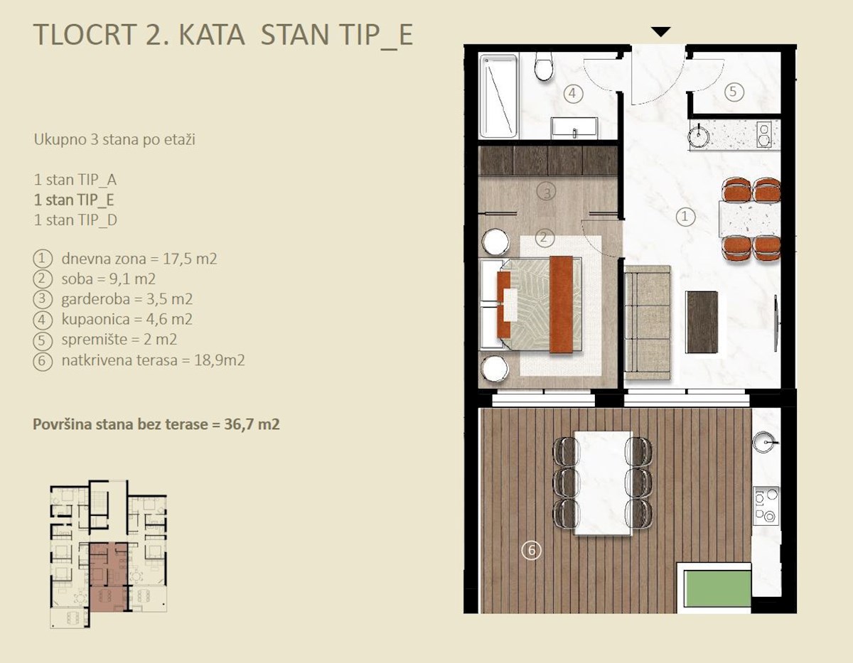 Flat For sale - ISTARSKA NOVIGRAD