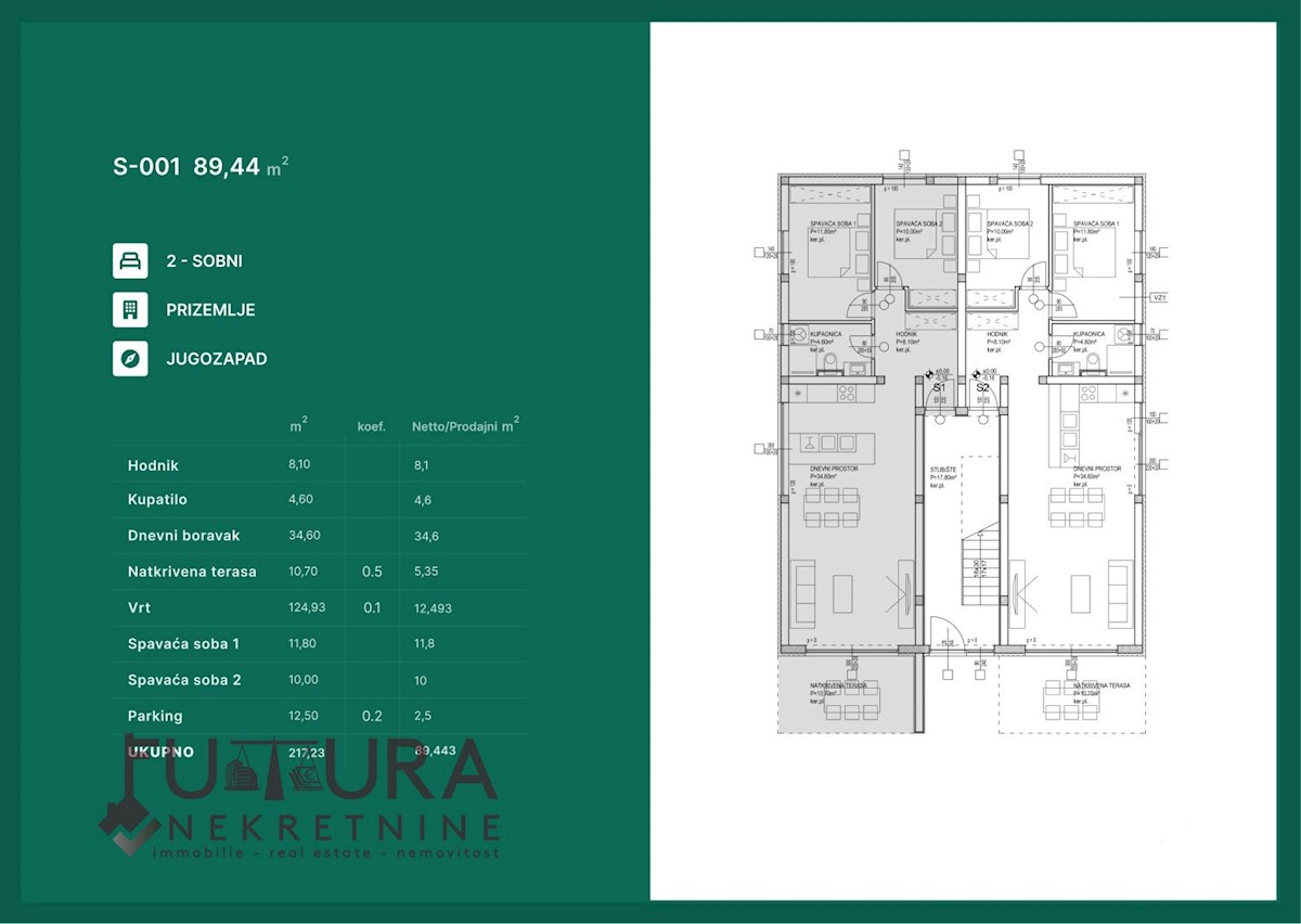Appartement À vendre - ZADARSKA PRIVLAKA