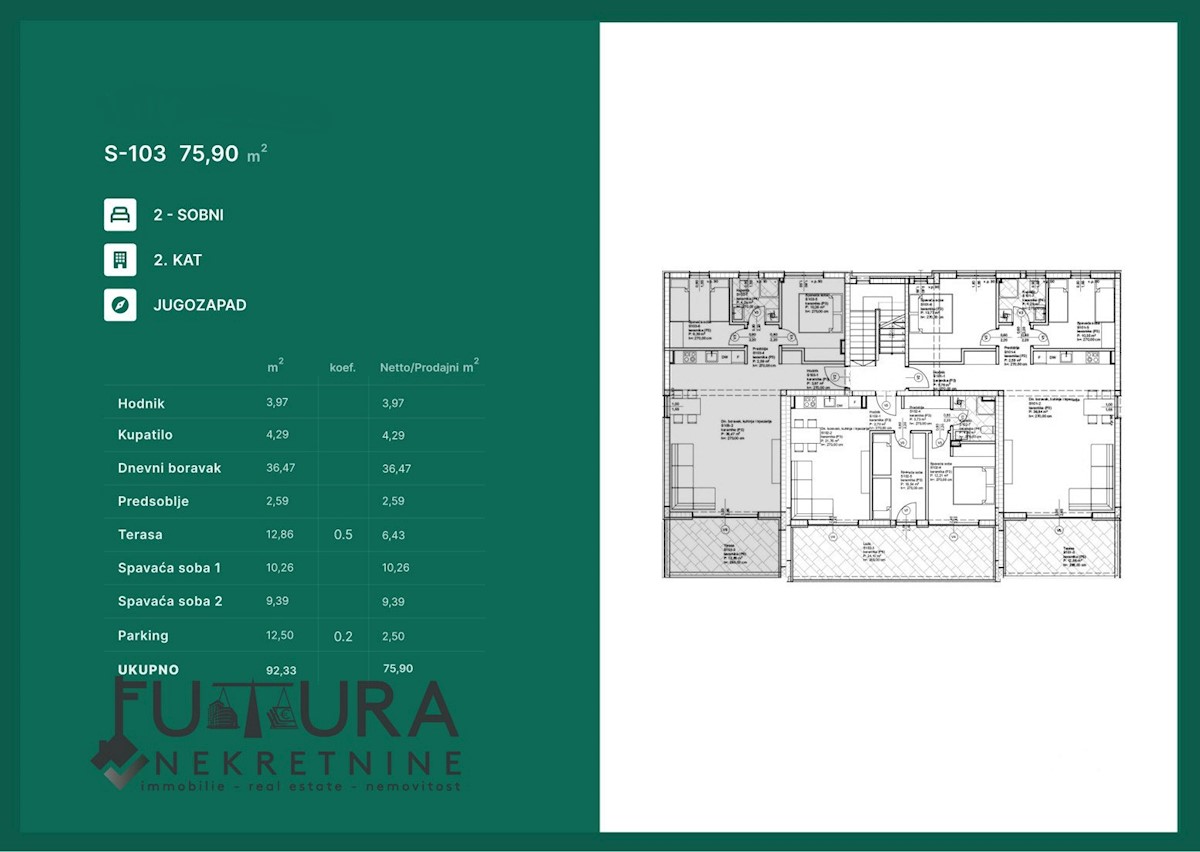 Apartment Zu verkaufen - ZADARSKA PRIVLAKA