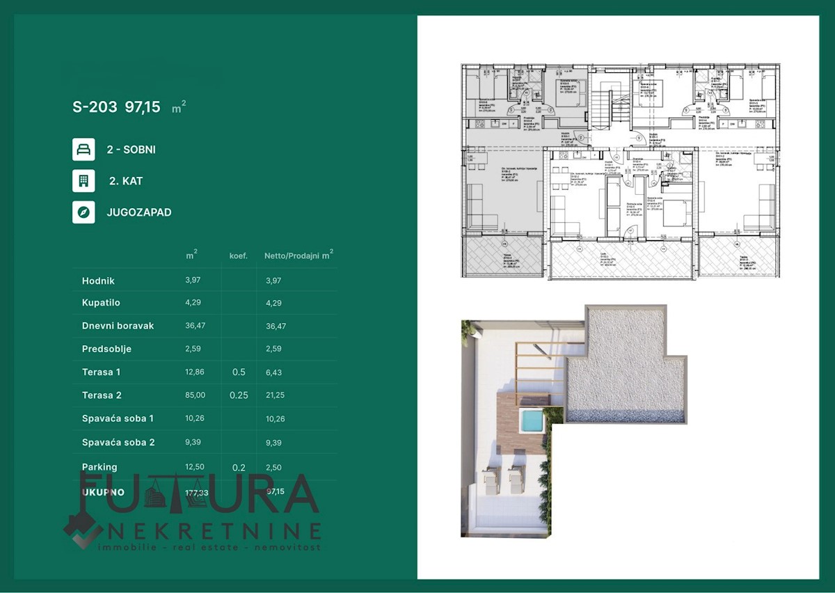 Apartment Zu verkaufen - ZADARSKA PRIVLAKA