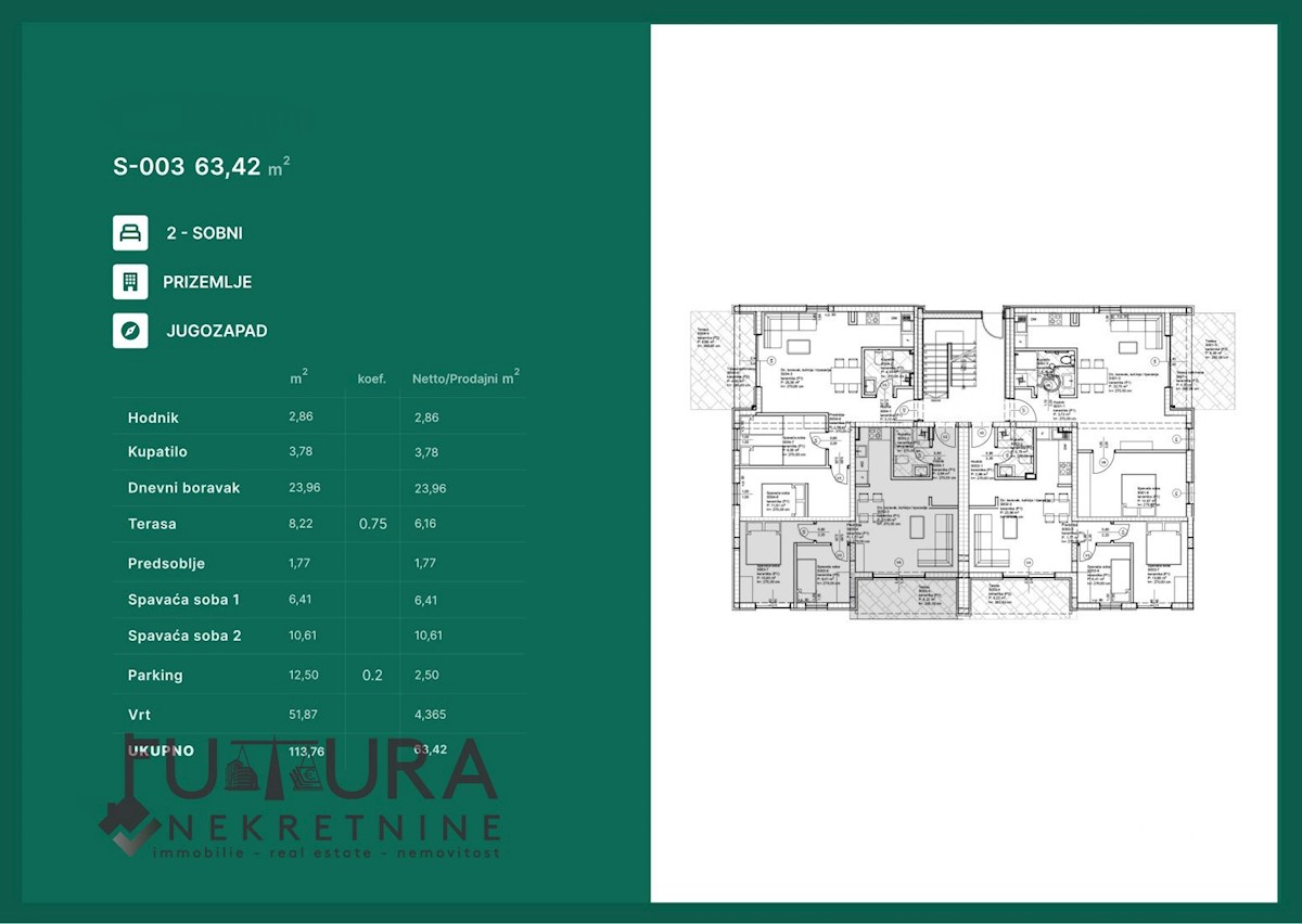 Apartment Zu verkaufen - ZADARSKA PRIVLAKA