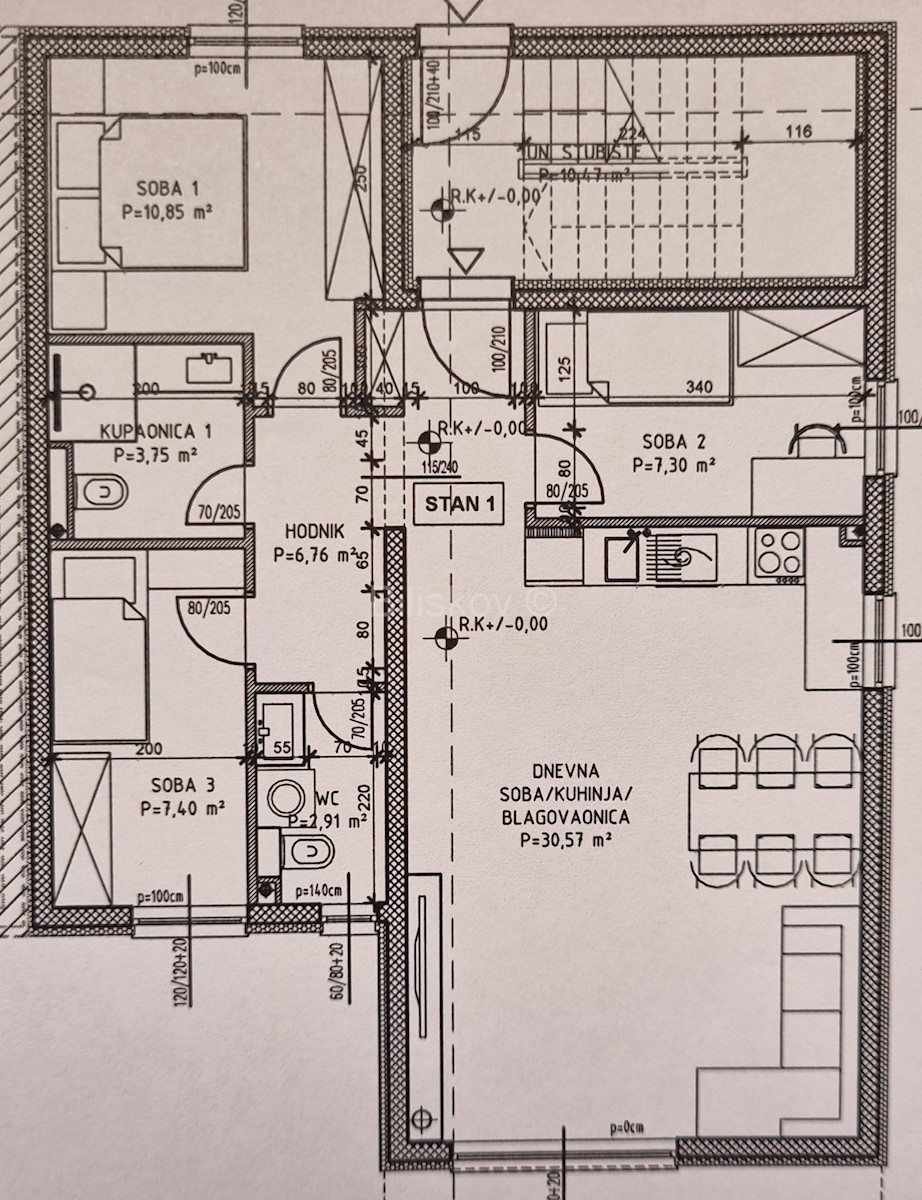 Apartment Zu verkaufen - SPLITSKO-DALMATINSKA KAŠTELA