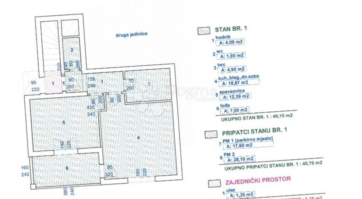 Apartmán Na predaj - PRIMORSKO-GORANSKA RAB