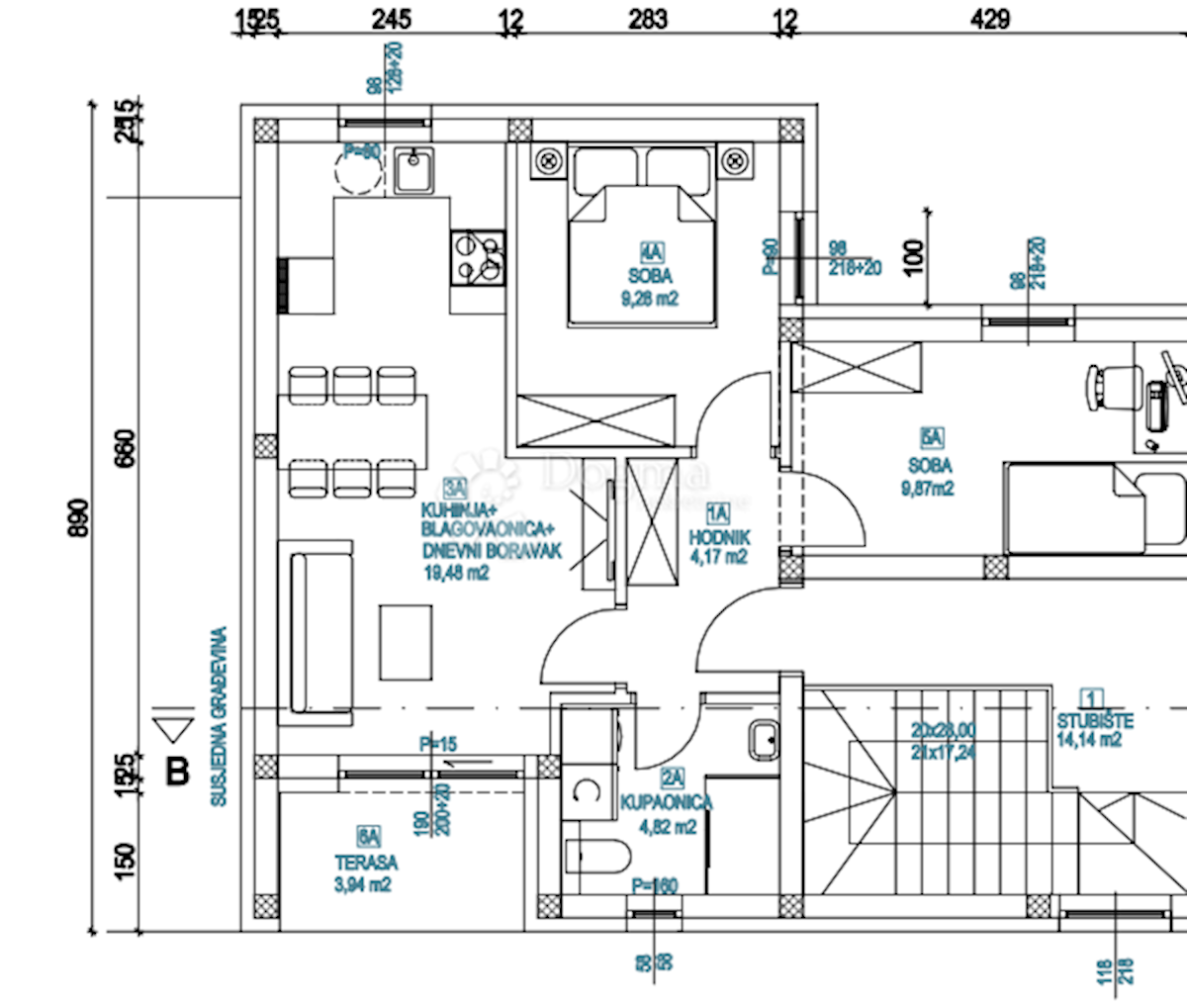 Apartmán Na predaj - KOPRIVNIČKO-KRIŽEVAČKA KOPRIVNICA