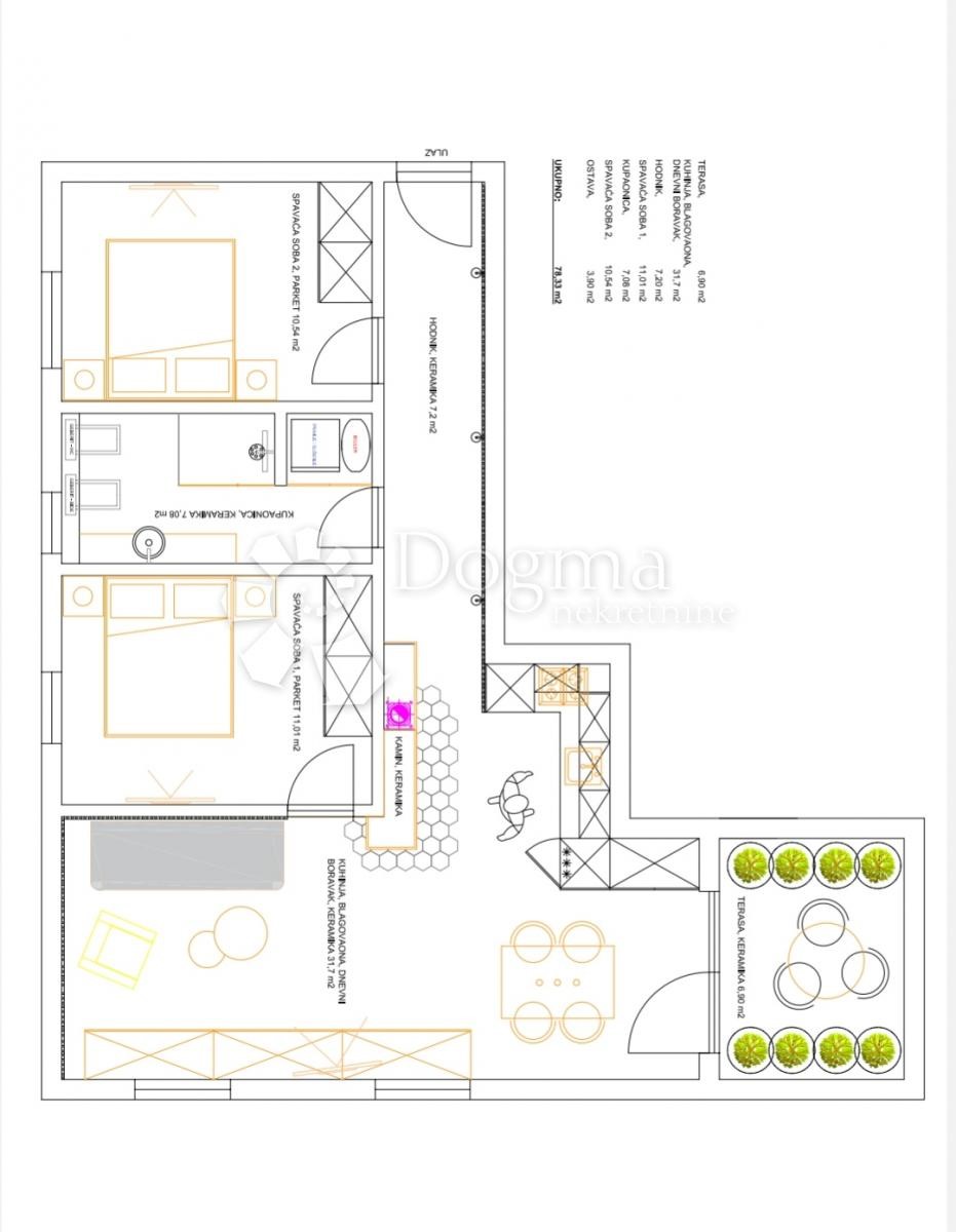 Apartment Zu verkaufen - PRIMORSKO-GORANSKA RIJEKA