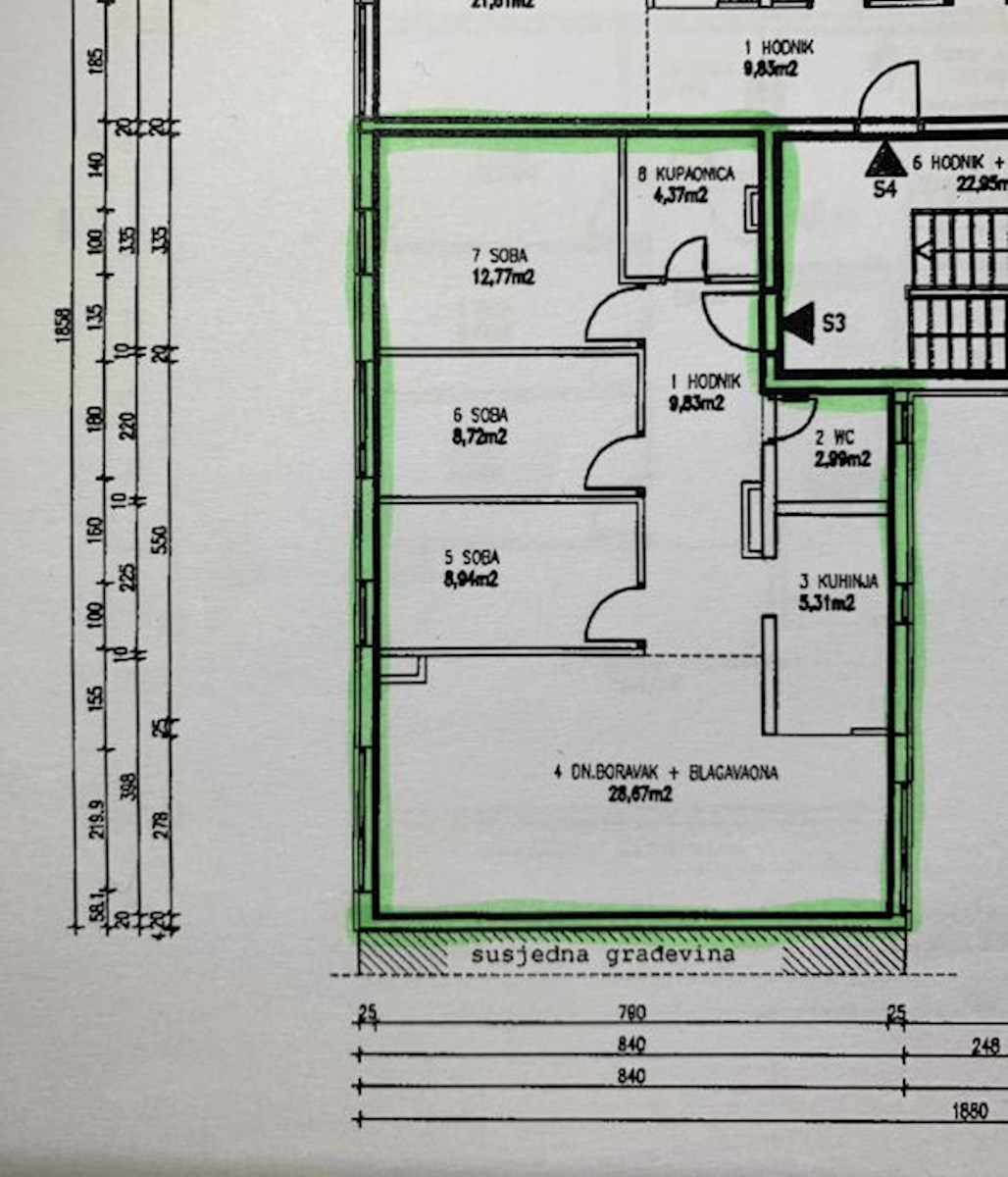 Appartement À vendre - GRAD ZAGREB ZAGREB