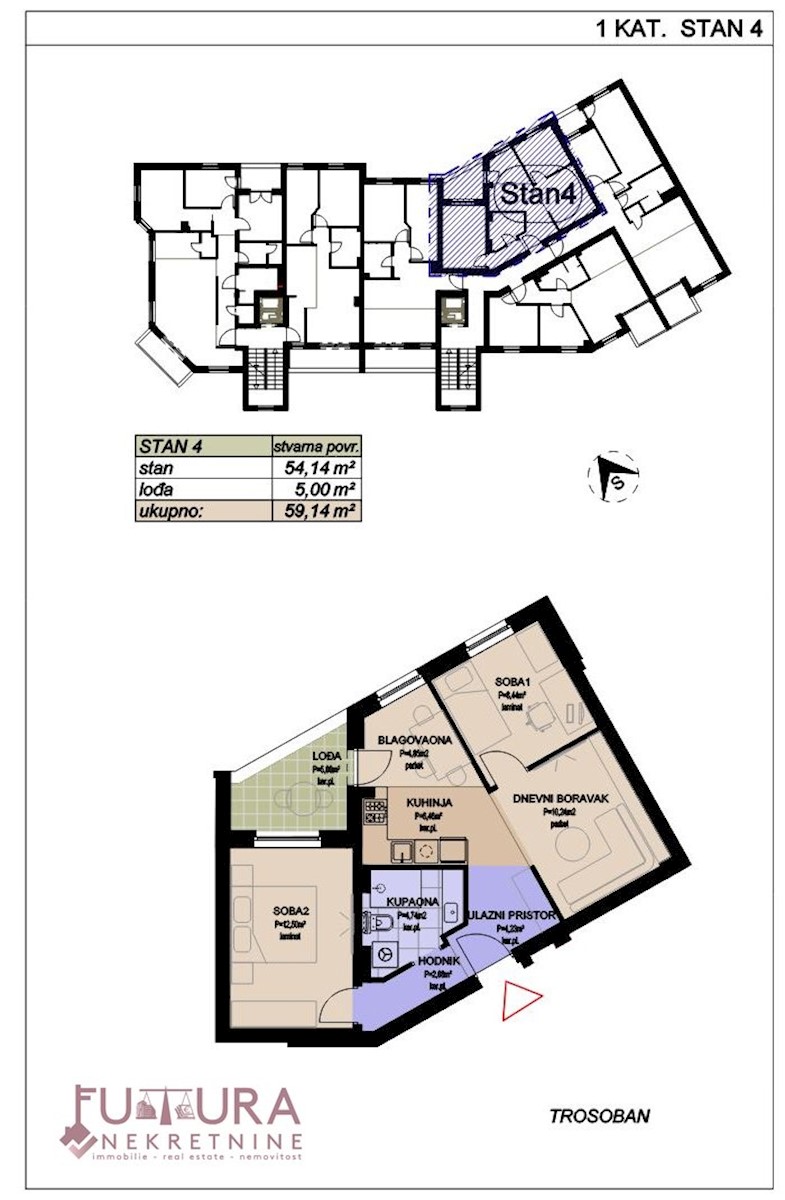 Apartmán Na predaj - Grad Zagreb Trešnjevka - Sjever