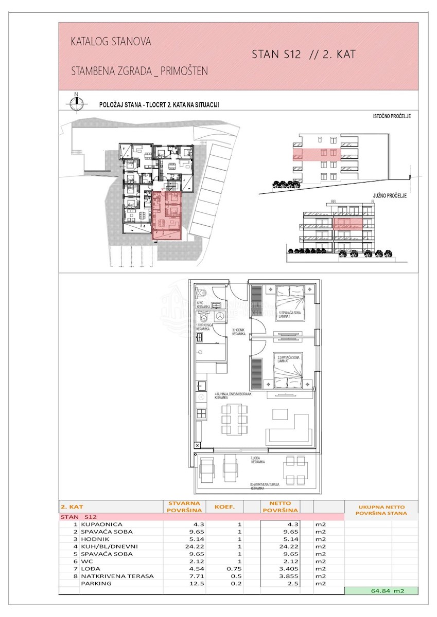 Apartmán Na prodej - ŠIBENSKO-KNINSKA PRIMOŠTEN