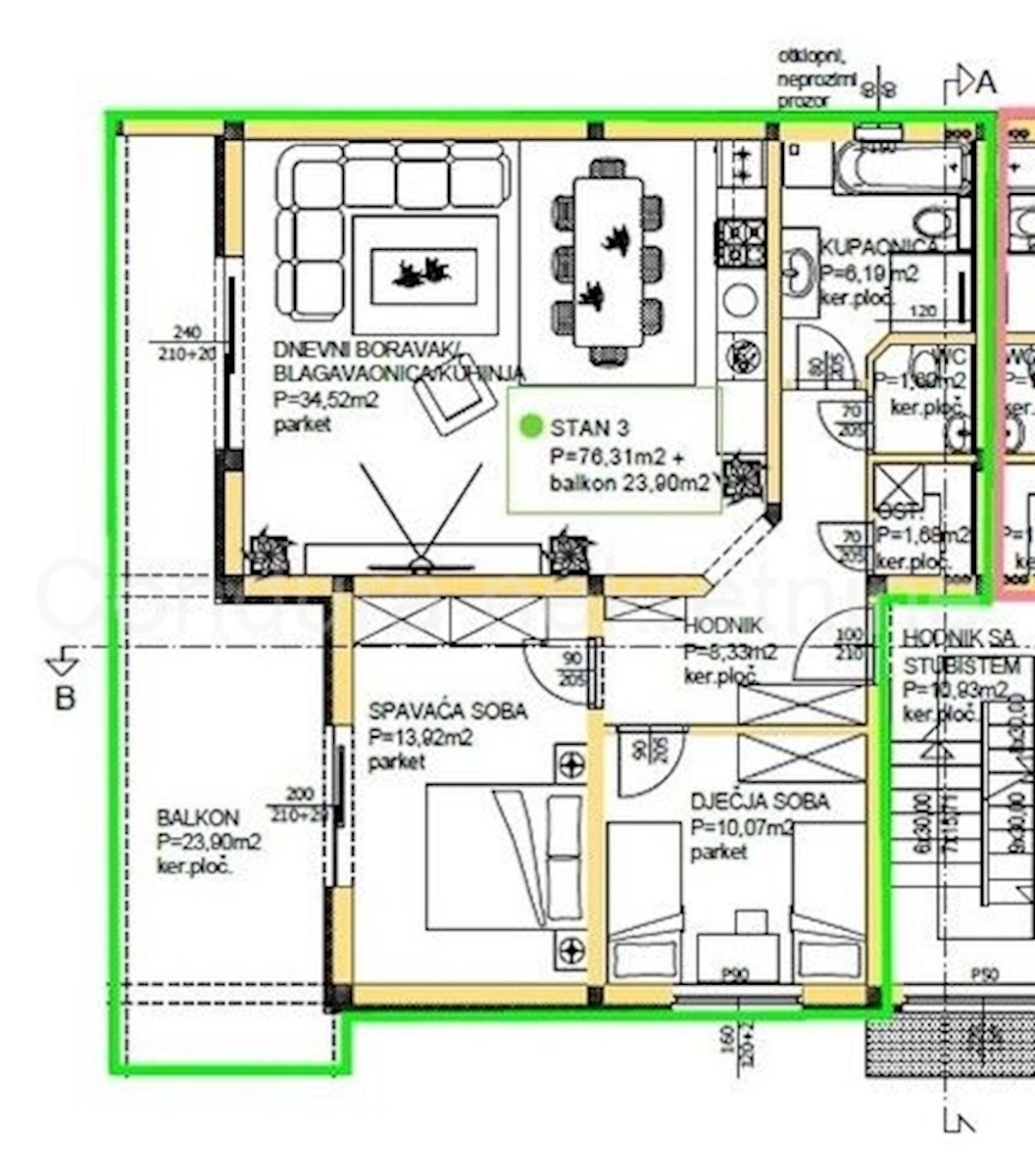 Apartmán Na prodej - ZADARSKA PRIVLAKA