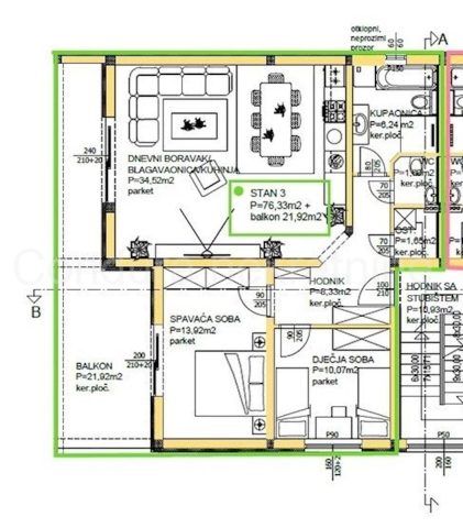 Apartment Zu verkaufen - Zadarska Privlaka - foto 3/3
