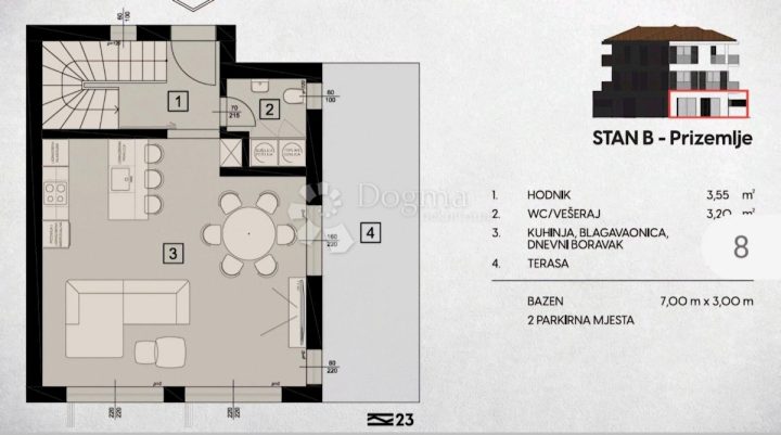 Maison À vendre - Primorsko-goranska Krk - foto 5/5