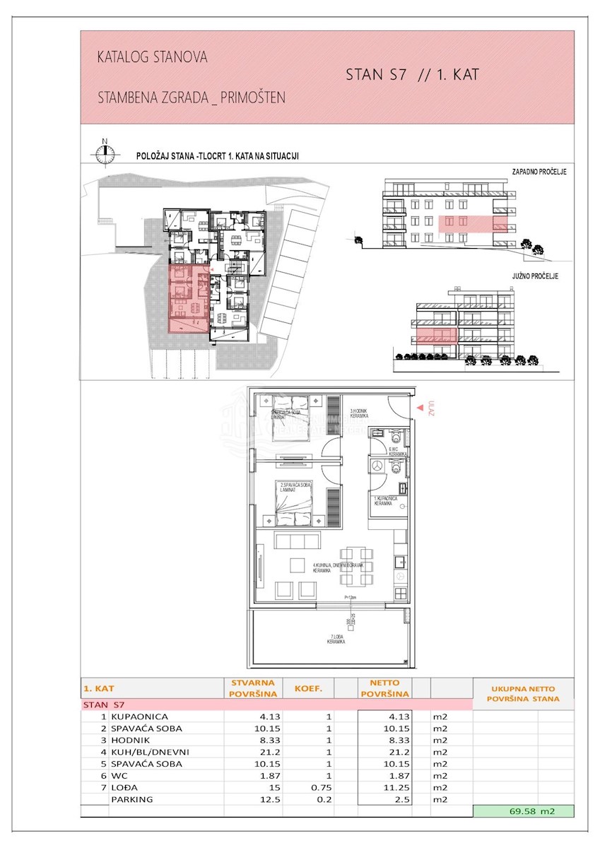 Apartmán Na prodej - ŠIBENSKO-KNINSKA PRIMOŠTEN