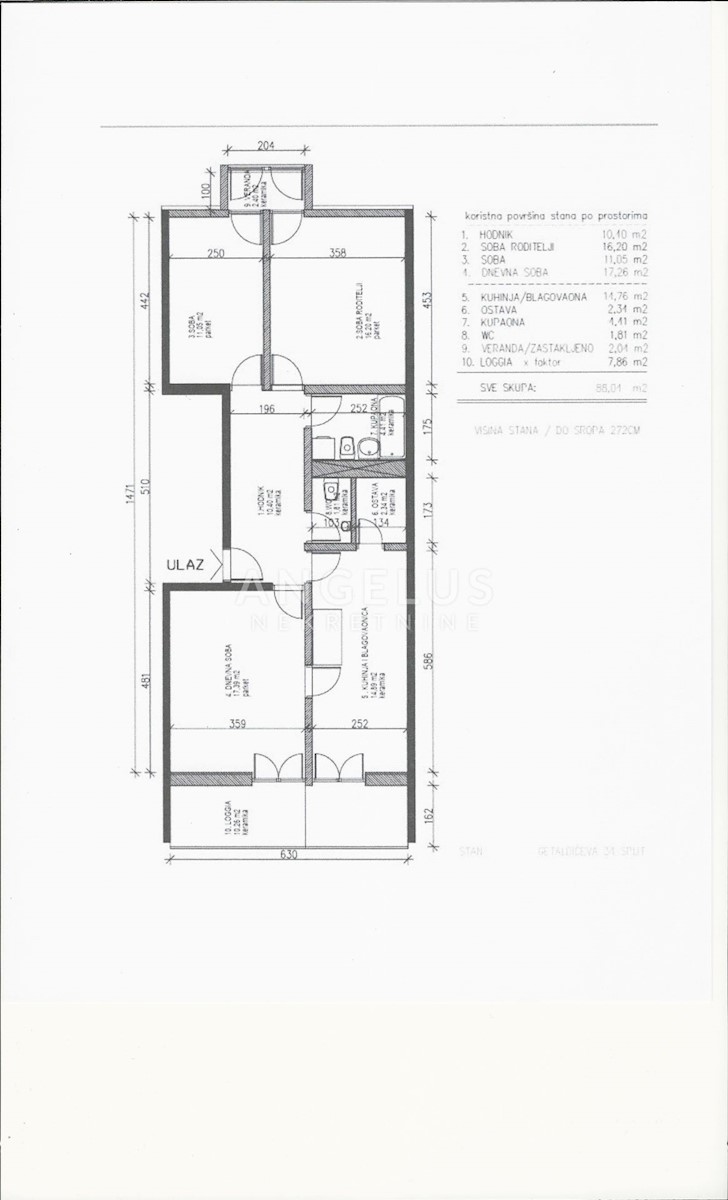 Flat For sale SPLIT