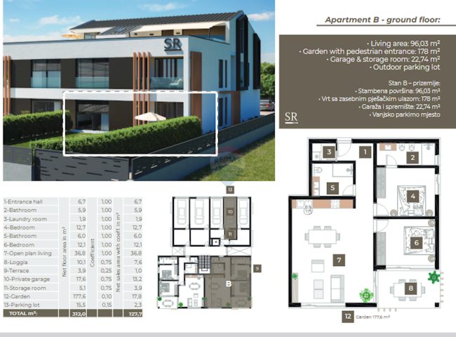 Mieszkanie na sprzedaż 127 m² – Rovinj