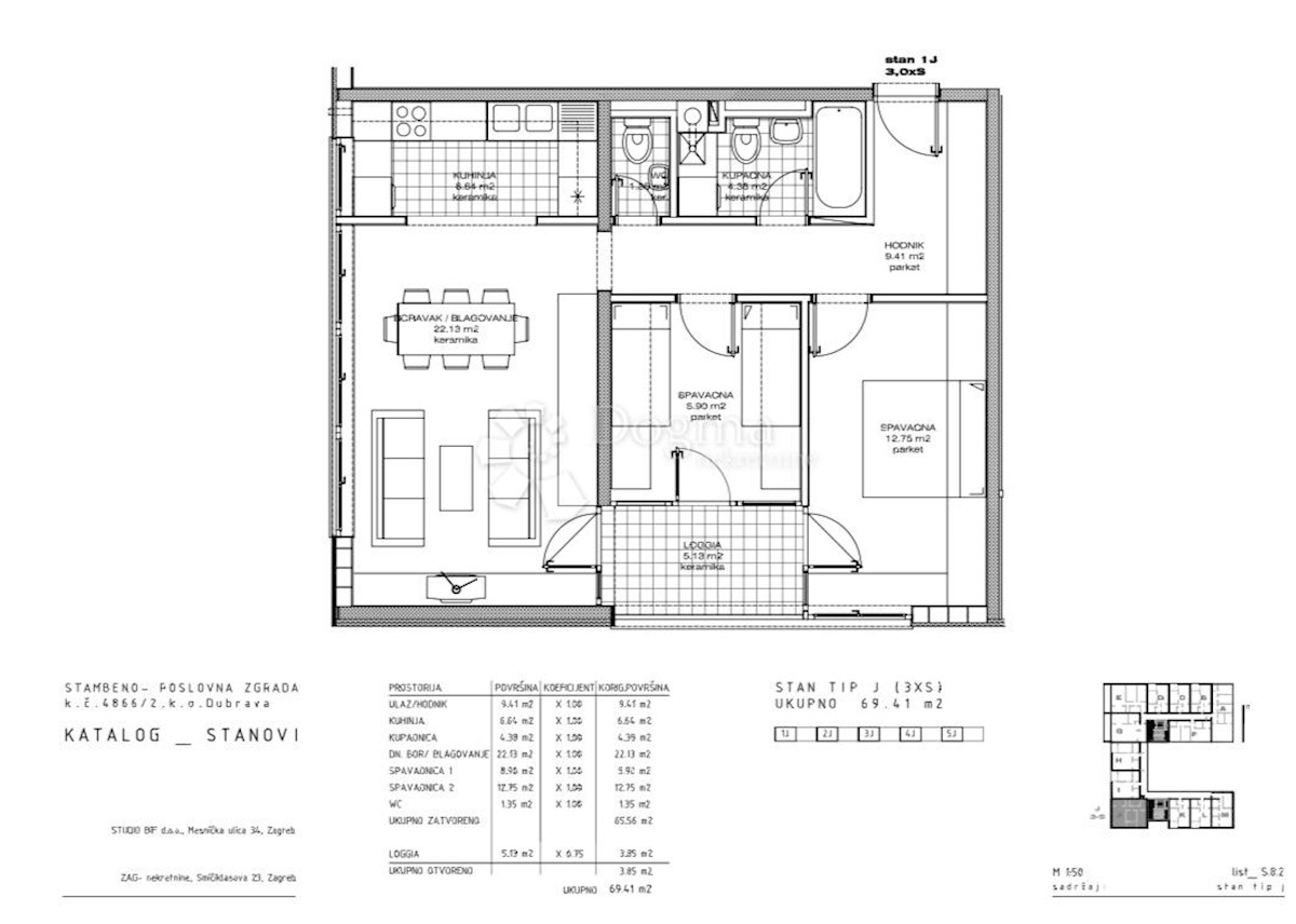 Flat For sale - GRAD ZAGREB ZAGREB