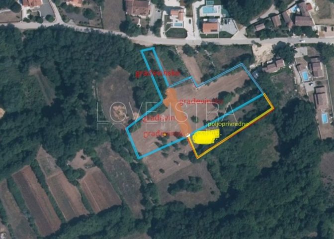 Grundstück zu verkaufen 5459 m² – Sveti Lovreč Pazenatički
