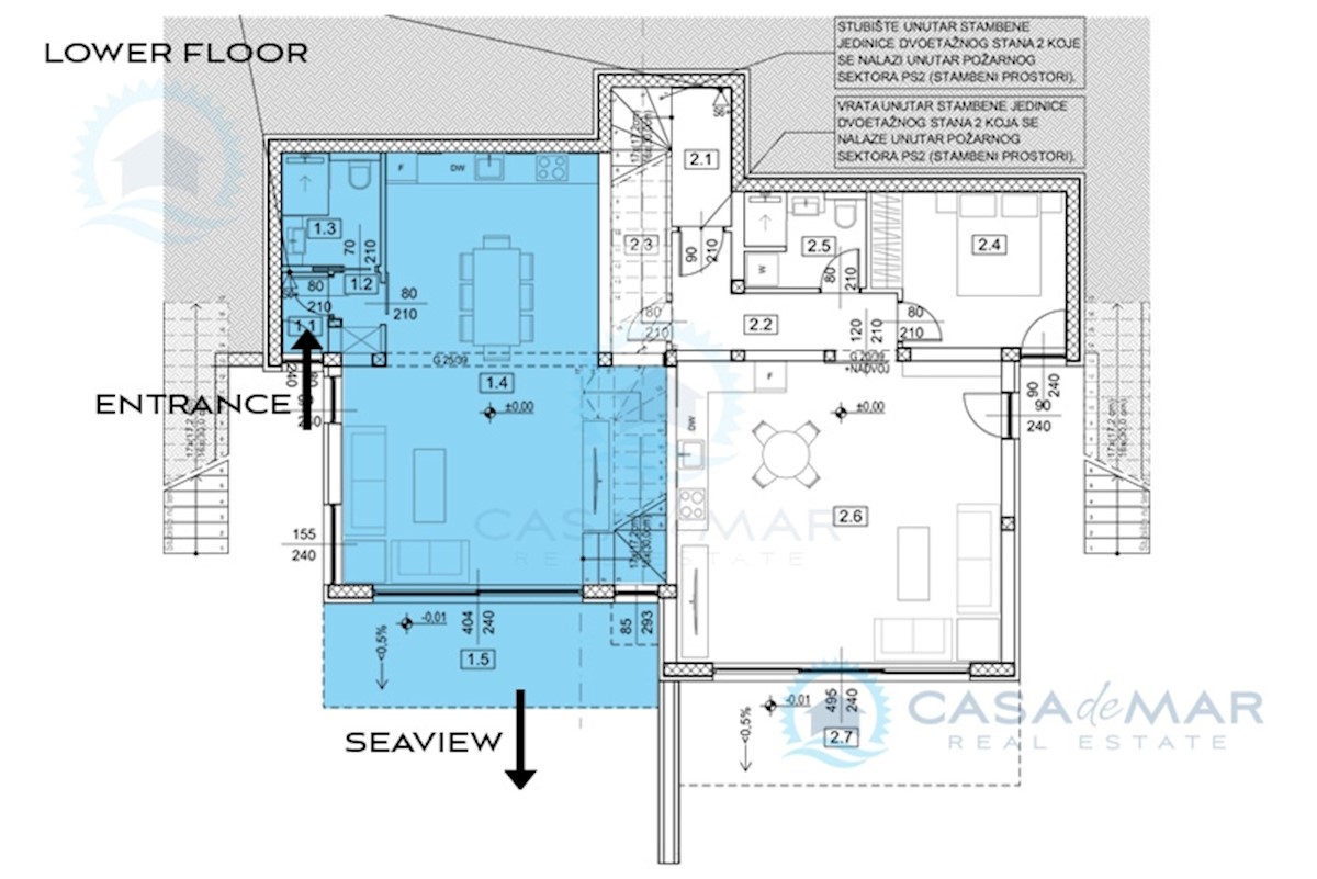 Flat For sale - PRIMORSKO-GORANSKA CRIKVENICA