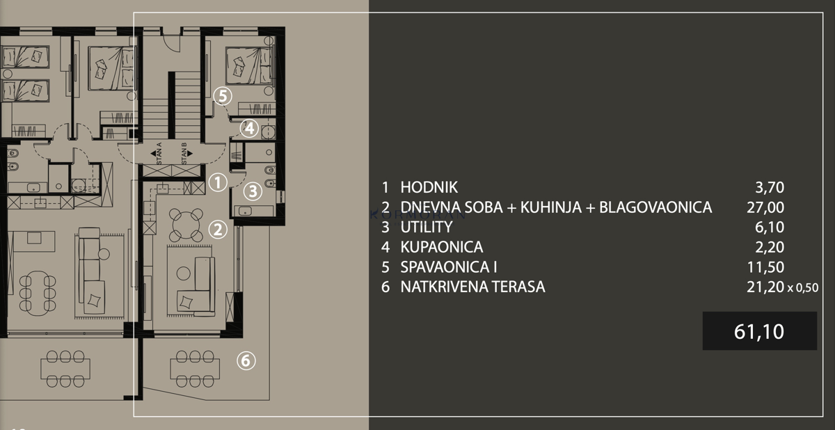 Appartamento In vendita - Istarska Umag - foto 4/14