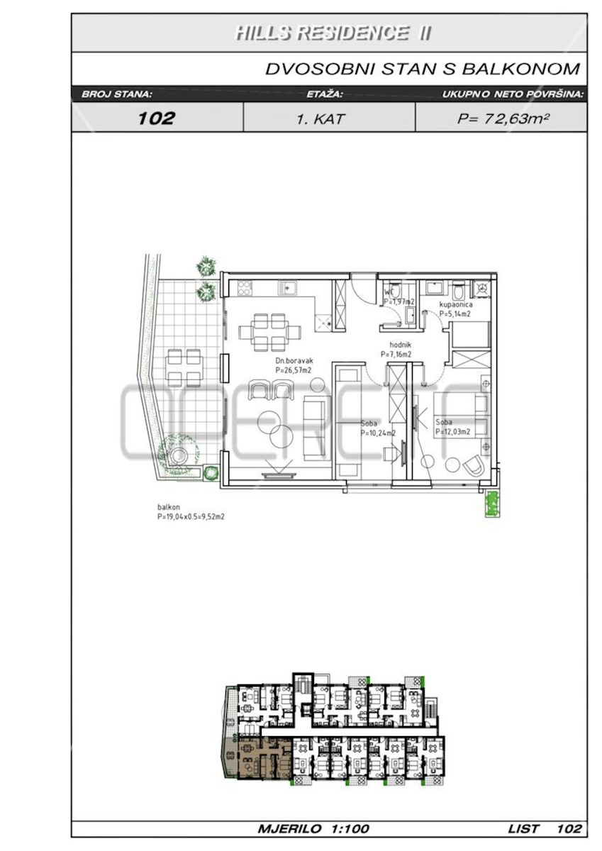 Apartmán Na prodej - SPLITSKO-DALMATINSKA MAKARSKA